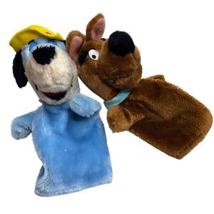 Scooby Doo and Huckleberry Hound Puppets